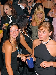 Alcohol drinking hotties screwed at a giant hot sex party pictures