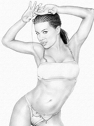 Drawings of sexy naked celebs pictures at freekiloclips.com