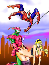 Comic book characters hardcore porn pictures