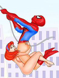 Spider-Man fucks his redhead pictures at find-best-panties.com