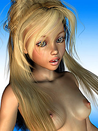 Skinny 3d girl models pictures at find-best-panties.com