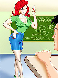 Huge tits redhead cartoon sex pictures at freekiloporn.com