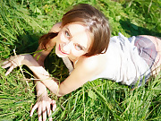 Teens4Free presents: Green grass caresses nude teens most sensitive parts and makes her feel on cloud seven while posing